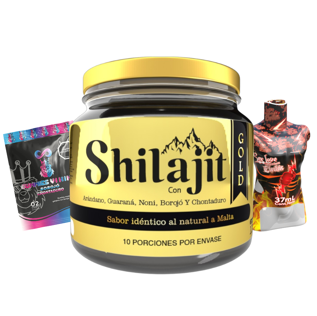 Miniatura 6 de Shilajit Gold + Electri hot + Gummies